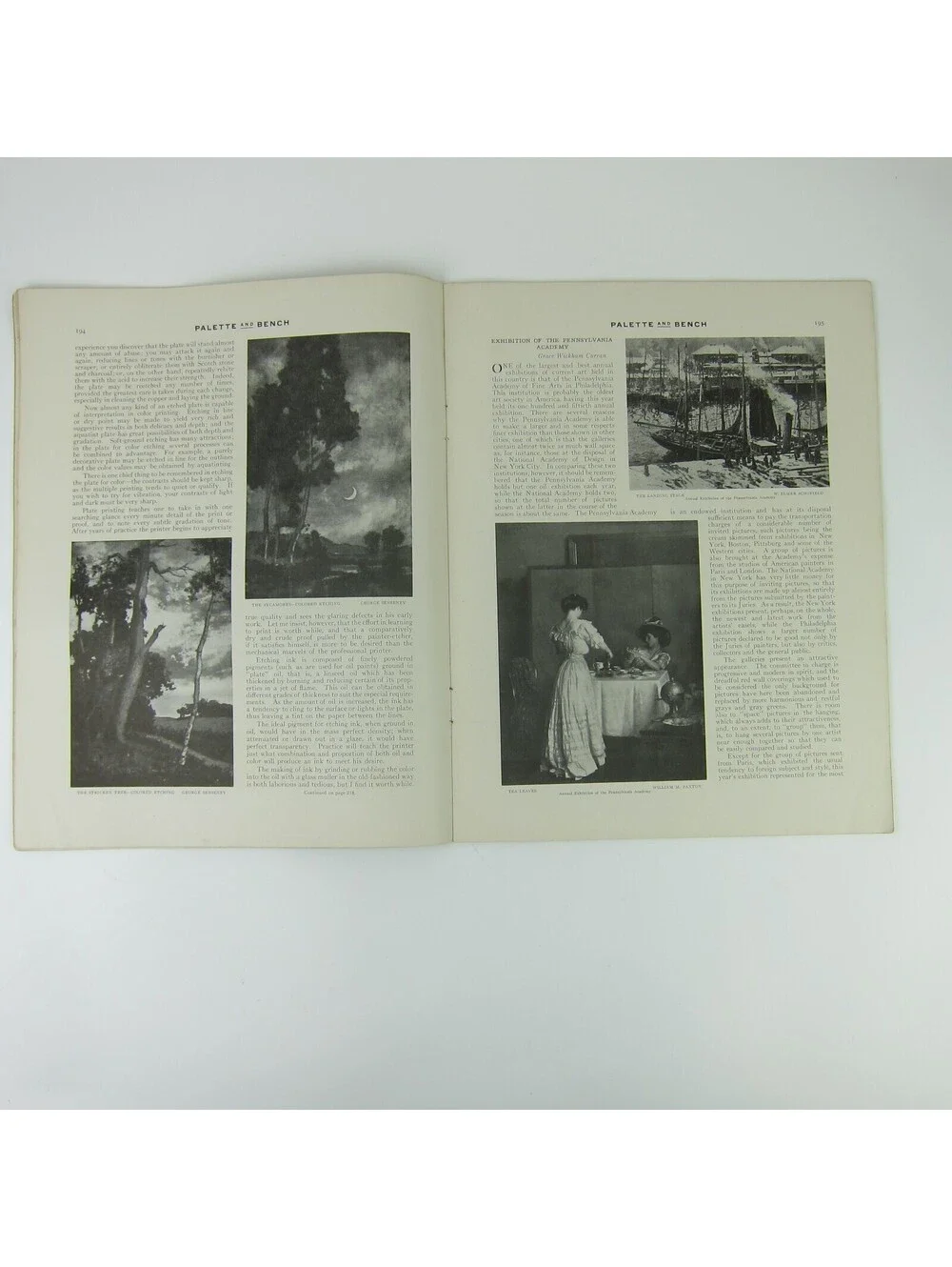 Palette and Bench Monthly Book for Art Lover Student Craftsman May 1910 Antique